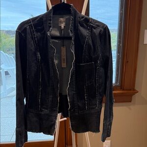 NIC+ZOE Black Jean Jacket